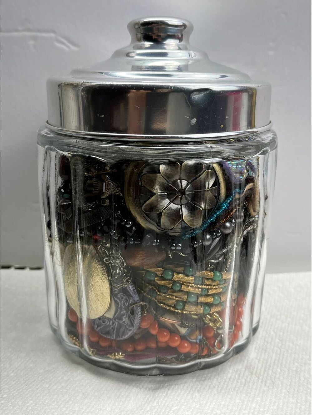E- Boho Bliss Large Mystery Jewelry Jar A Great Mix Of All Wearable Jewelry